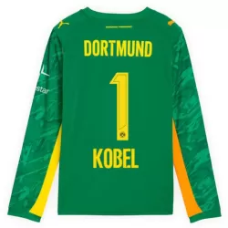 Levné Mužský Fotbalový Dres Borussia Dortmund Kobel 1 Brankářské 2025-26 Zelená Dlouhý Rukáv Levné Mužský Fotbalový Dres Borussia Dortmund Kobel 1 Brankářské 2025-26 Zelená Dlouhý Rukáv