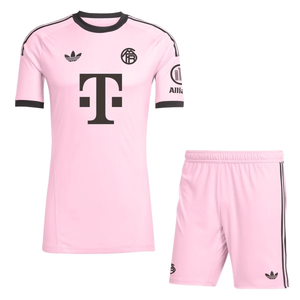 Levné Dětský Fotbalový Dres FC Bayern Mnichov Brankářské 2025-26 Růžová Levné Dětský Fotbalový Dres FC Bayern Mnichov Brankářské 2025-26 Růžová