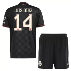 Levné Dětský Fotbalový Dres FC Bayern Mnichov Luis Diaz 14 Alternativní 2025-26 Levné Dětský Fotbalový Dres FC Bayern Mnichov Luis Diaz 14 Alternativní 2025-26