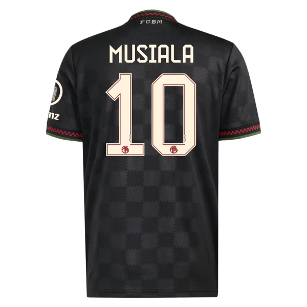 Levné Mužský Fotbalový Dres FC Bayern Mnichov Musiala 10 Alternativní 2025-26 Levné Mužský Fotbalový Dres FC Bayern Mnichov Musiala 10 Alternativní 2025-26