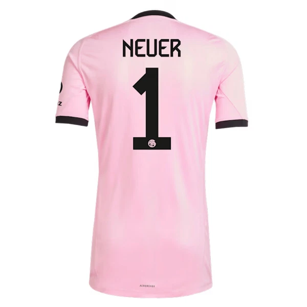 Levné Mužský Fotbalový Dres FC Bayern Mnichov Neuer 1 Brankářské 2025-26 Růžová Levné Mužský Fotbalový Dres FC Bayern Mnichov Neuer 1 Brankářské 2025-26 Růžová
