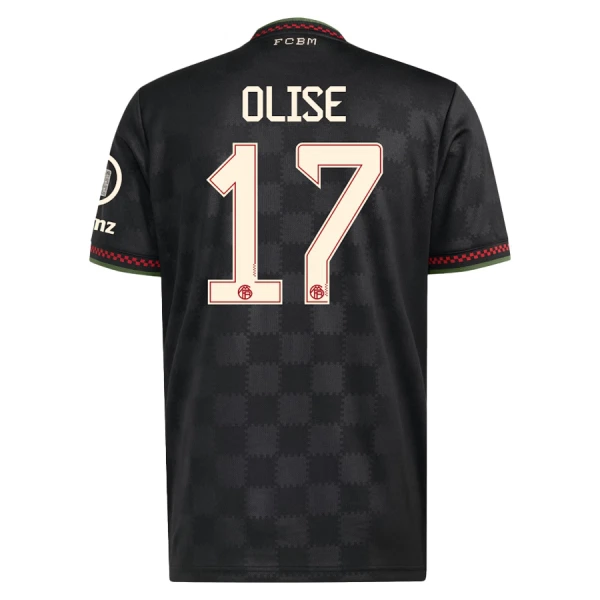 Levné Mužský Fotbalový Dres FC Bayern Mnichov Olise 17 Alternativní 2025-26 Levné Mužský Fotbalový Dres FC Bayern Mnichov Olise 17 Alternativní 2025-26
