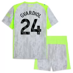 Levné Dětský Fotbalový Dres Manchester City Gvardiol 24 Alternativní 2025-26 Levné Dětský Fotbalový Dres Manchester City Gvardiol 24 Alternativní 2025-26