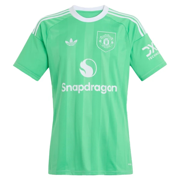Levné Dětský Fotbalový Dres Manchester United Brankářské 2025-26 Zelená