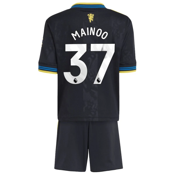 Levné Dětský Fotbalový Dres Manchester United Mainoo 37 Alternativní 2025-26 Levné Dětský Fotbalový Dres Manchester United Mainoo 37 Alternativní 2025-26