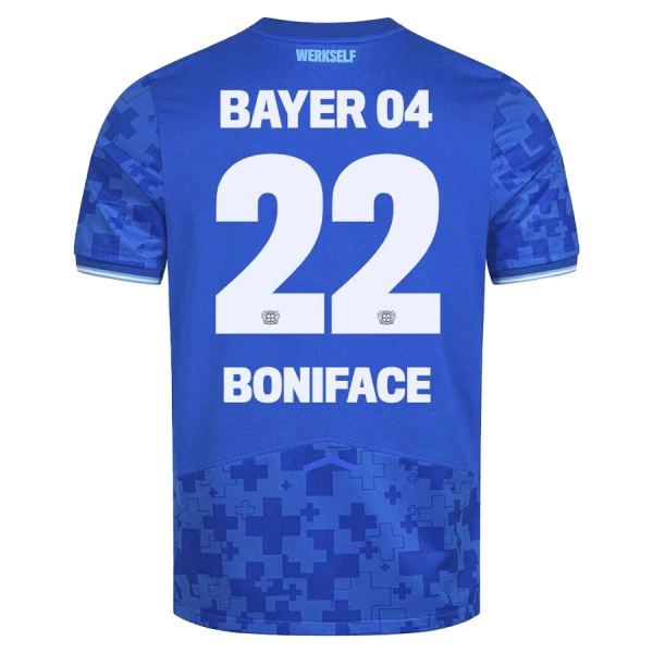 Levné Mužský Fotbalový Dres Bayer 04 Leverkusen Victor Boniface 22 Alternativní 2025-26 Levné Mužský Fotbalový Dres Bayer 04 Leverkusen Victor Boniface 22 Alternativní 2025-26