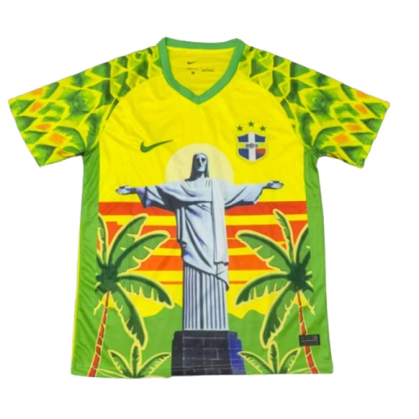 Levné Mužský Fotbalový Dres Brazílie 2025 Bílá - Speciální Levné Mužský Fotbalový Dres Brazílie 2025 Bílá - Speciální