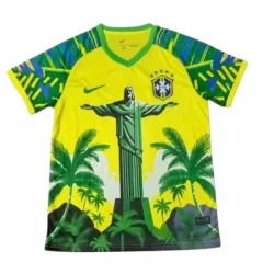 Levné Mužský Fotbalový Dres Brazílie 2025 Zelená - Speciální Levné Mužský Fotbalový Dres Brazílie 2025 Zelená - Speciální