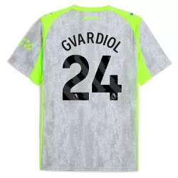 Levné Mužský Fotbalový Dres Manchester City Gvardiol 24 Alternativní 2025-26 Levné Mužský Fotbalový Dres Manchester City Gvardiol 24 Alternativní 2025-26
