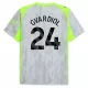 Levné Mužský Fotbalový Dres Manchester City Gvardiol 24 Alternativní 2025-26 Levné Mužský Fotbalový Dres Manchester City Gvardiol 24 Alternativní 2025-26