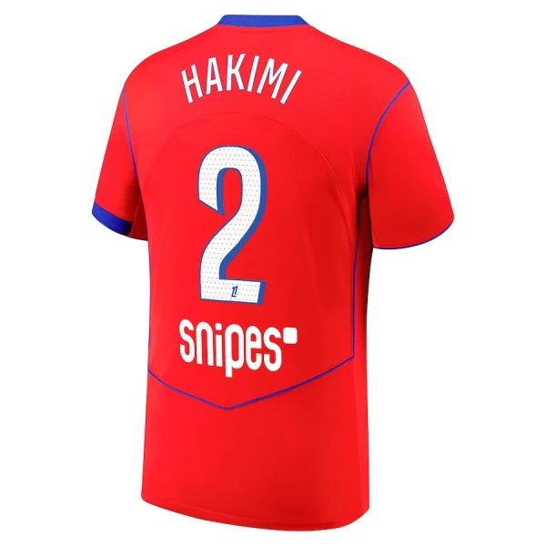 Levné Mužský Fotbalový Dres Paris Saint-Germain Hakimi 2 Alternativní 2025-26 Levné Mužský Fotbalový Dres Paris Saint-Germain Hakimi 2 Alternativní 2025-26