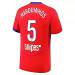 Levné Mužský Fotbalový Dres Paris Saint-Germain Marquinhos 5 Alternativní 2025-26