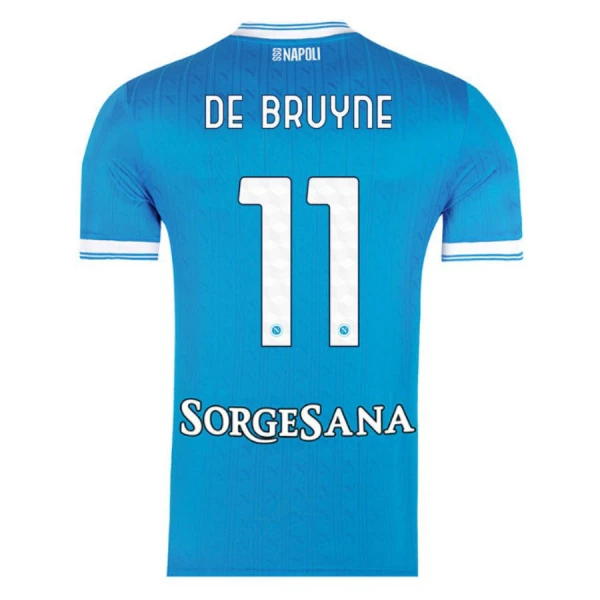 Levné Mužský Fotbalový Dres SSC Neapol De Bruyne 11 Domácí 2025-26 Levné Mužský Fotbalový Dres SSC Neapol De Bruyne 11 Domácí 2025-26