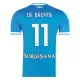 Levné Mužský Fotbalový Dres SSC Neapol De Bruyne 11 Domácí 2025-26 Levné Mužský Fotbalový Dres SSC Neapol De Bruyne 11 Domácí 2025-26