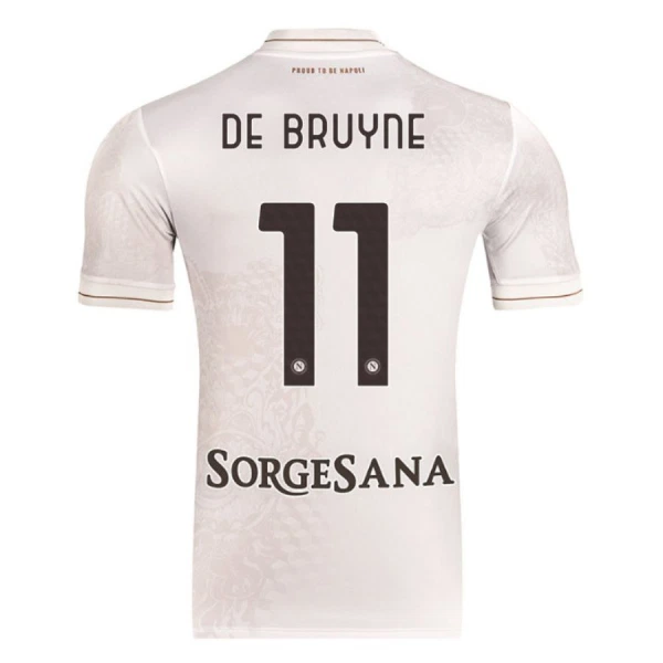 Levné Mužský Fotbalový Dres SSC Neapol De Bruyne 11 Venkovní 2025-26 Levné Mužský Fotbalový Dres SSC Neapol De Bruyne 11 Venkovní 2025-26