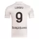 Levné Mužský Fotbalový Dres SSC Neapol Lukaku 9 Venkovní 2025-26 Levné Mužský Fotbalový Dres SSC Neapol Lukaku 9 Venkovní 2025-26