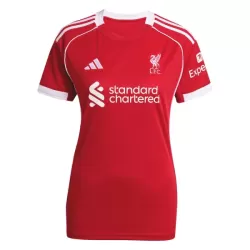Levné Dámský Fotbalový Dres Liverpool Domácí 2025-26 Levné Dámský Fotbalový Dres Liverpool Domácí 2025-26