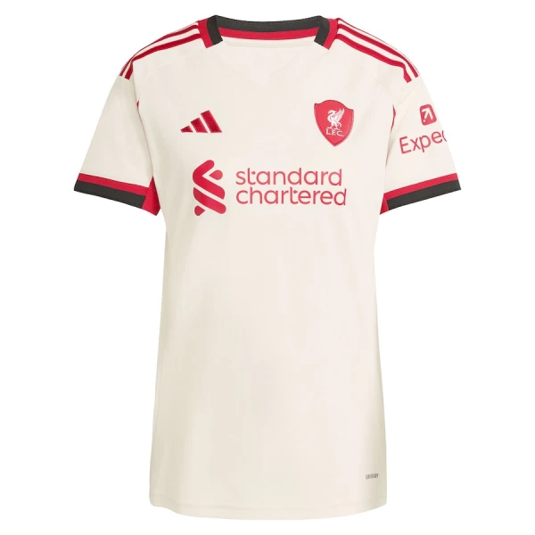 Levné Dámský Fotbalový Dres Liverpool Venkovní 2025-26 Levné Dámský Fotbalový Dres Liverpool Venkovní 2025-26