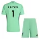 Levné Dětský Fotbalový Dres Liverpool A. Becker 1 Brankářské 2025-26 Zelená Levné Dětský Fotbalový Dres Liverpool A. Becker 1 Brankářské 2025-26 Zelená