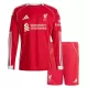 Levné Dětský Fotbalový Dres Liverpool Domácí 2025-26 Dlouhý Rukáv Levné Dětský Fotbalový Dres Liverpool Domácí 2025-26 Dlouhý Rukáv
