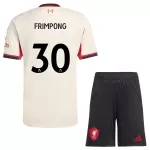 Levné Dětský Fotbalový Dres Liverpool Jeremie Frimpong 30 Venkovní 2025-26