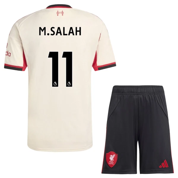 Levné Dětský Fotbalový Dres Liverpool M.Salah 11 Venkovní 2025-26 Levné Dětský Fotbalový Dres Liverpool M.Salah 11 Venkovní 2025-26