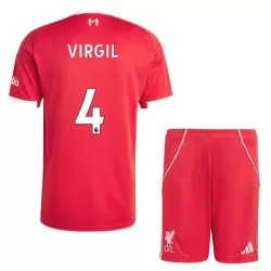 Levné Dětský Fotbalový Dres Liverpool Virgil 4 Domácí 2025-26 Levné Dětský Fotbalový Dres Liverpool Virgil 4 Domácí 2025-26