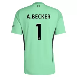 Levné Mužský Fotbalový Dres Liverpool A. Becker 1 Brankářské 2025-26 Zelená Levné Mužský Fotbalový Dres Liverpool A. Becker 1 Brankářské 2025-26 Zelená
