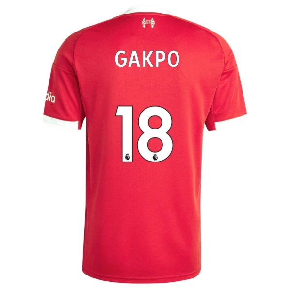 Levné Mužský Fotbalový Dres Liverpool Gakpo 18 Domácí 2025-26 Levné Mužský Fotbalový Dres Liverpool Gakpo 18 Domácí 2025-26