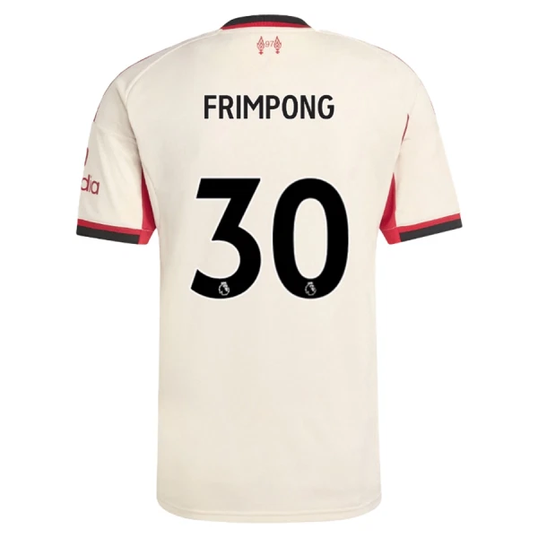 Levné Mužský Fotbalový Dres Liverpool Jeremie Frimpong 30 Venkovní 2025-26 Levné Mužský Fotbalový Dres Liverpool Jeremie Frimpong 30 Venkovní 2025-26