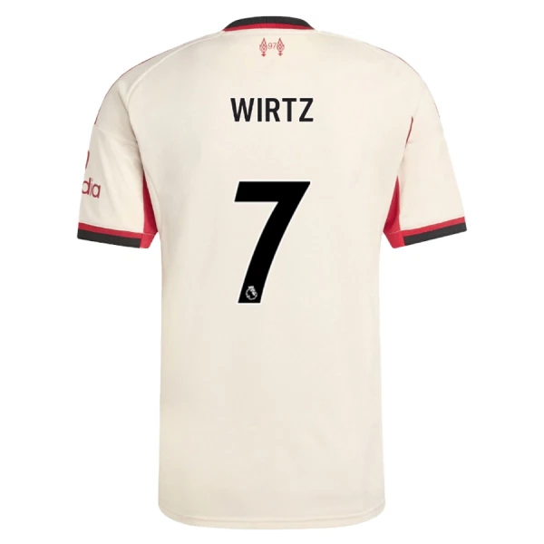 Levné Mužský Fotbalový Dres Liverpool Wirtz 7 Venkovní 2025-26 Levné Mužský Fotbalový Dres Liverpool Wirtz 7 Venkovní 2025-26