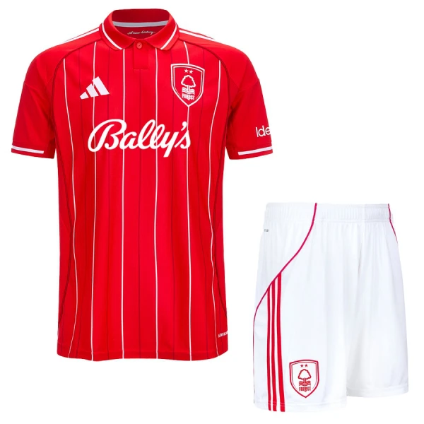 Levné Dětský Fotbalový Dres Nottingham Forest Domácí 2025-26 Levné Dětský Fotbalový Dres Nottingham Forest Domácí 2025-26
