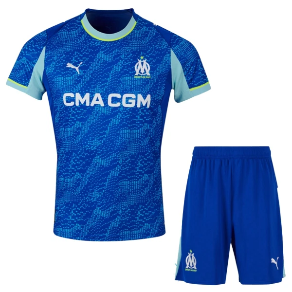 Levné Dětský Fotbalový Dres Olympique de Marseille Alternativní 2025-26 Levné Dětský Fotbalový Dres Olympique de Marseille Alternativní 2025-26