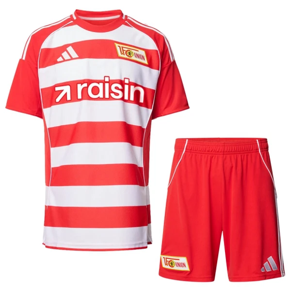 Levné Dětský Fotbalový Dres Union Berlin Domácí 2025-26 Levné Dětský Fotbalový Dres Union Berlin Domácí 2025-26