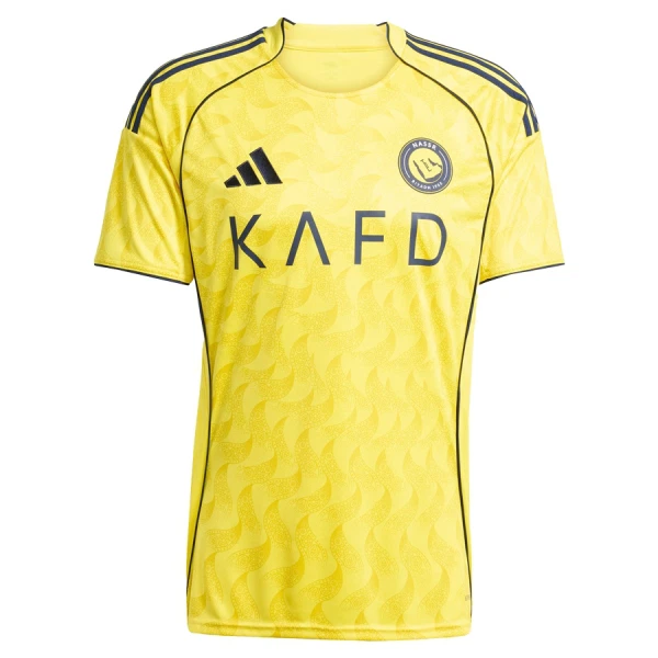 Levné Mužský Fotbalový Dres Al Nassr Domácí 2025-26 Levné Mužský Fotbalový Dres Al Nassr Domácí 2025-26