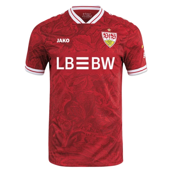 Levné Mužský Fotbalový Dres VfB Stuttgart Venkovní 2025-26 Levné Mužský Fotbalový Dres VfB Stuttgart Venkovní 2025-26