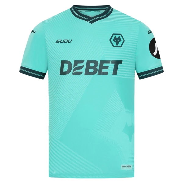 Levné Mužský Fotbalový Dres Wolverhampton Venkovní 2025-26 Levné Mužský Fotbalový Dres Wolverhampton Venkovní 2025-26