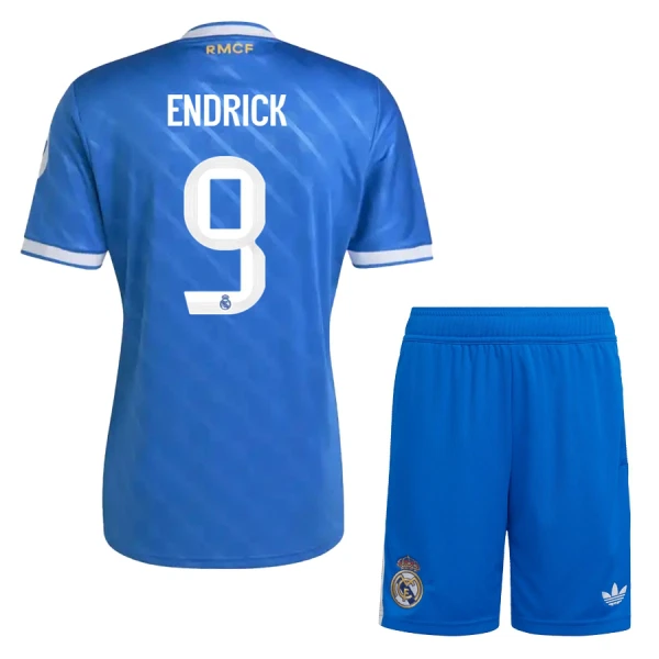 Levné Dětský Fotbalový Dres Real Madrid Endrick 9 Alternativní 2025-26 Levné Dětský Fotbalový Dres Real Madrid Endrick 9 Alternativní 2025-26