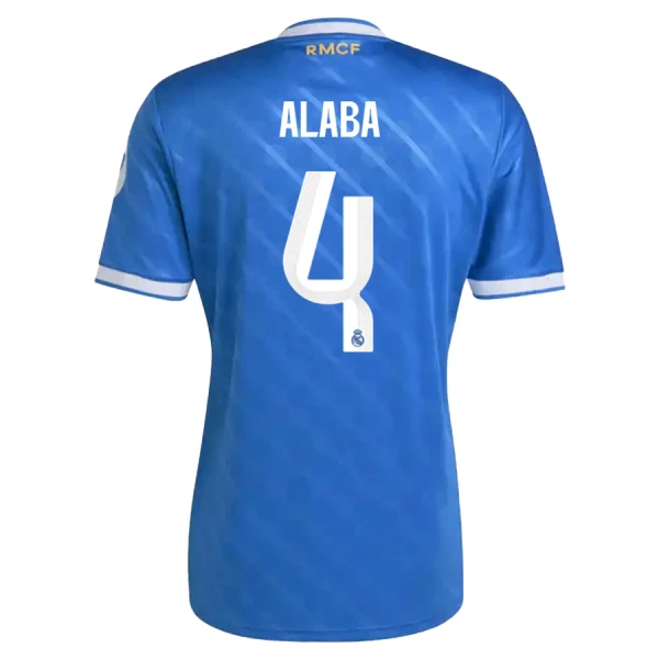 Levné Mužský Fotbalový Dres Real Madrid Alaba 4 Alternativní 2025-26 Levné Mužský Fotbalový Dres Real Madrid Alaba 4 Alternativní 2025-26