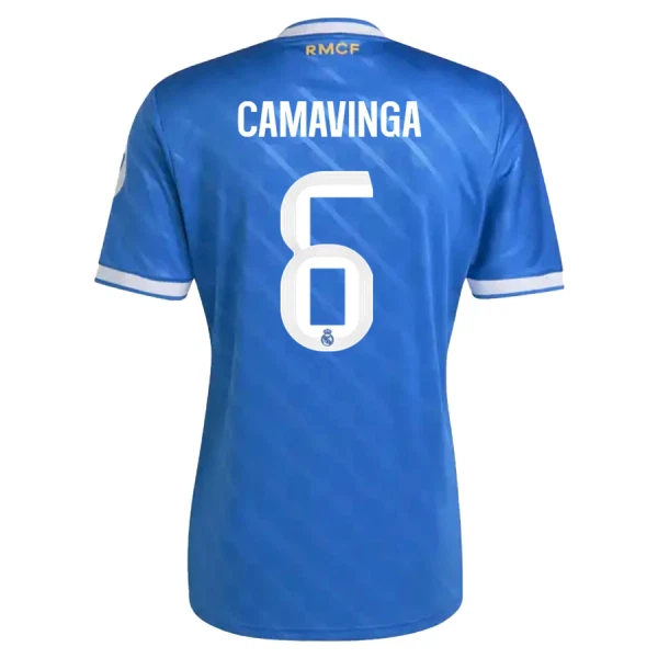 Levné Mužský Fotbalový Dres Real Madrid Camavinga 6 Alternativní 2025-26 Levné Mužský Fotbalový Dres Real Madrid Camavinga 6 Alternativní 2025-26