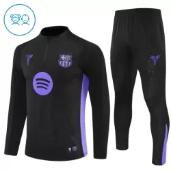 Levné Dětský FC Barcelona Tréninkové teplákové soupravy Čtvrt-Zip 2025-26 Černá Levné Dětský FC Barcelona Tréninkové teplákové soupravy Čtvrt-Zip 2025-26 Černá