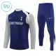 Levné Dětský Tottenham Hotspur Tréninkové teplákové soupravy Čtvrt-Zip 2025-26 Navy Levné Dětský Tottenham Hotspur Tréninkové teplákové soupravy Čtvrt-Zip 2025-26 Navy