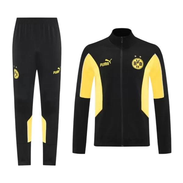 Levné Mužský Borussia Dortmund Teplákové Soupravy 2025-26 Černá