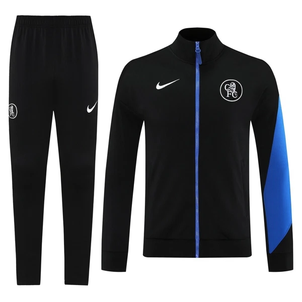 Levné Mužský Chelsea Teplákové Soupravy 2025-26 Černá Levné Mužský Chelsea Teplákové Soupravy 2025-26 Černá