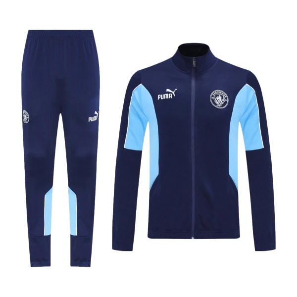 Levné Mužský Manchester City Teplákové Soupravy 2025-26 Navy