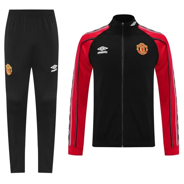 Levné Mužský Manchester United Teplákové Soupravy 2025-26 Černá Levné Mužský Manchester United Teplákové Soupravy 2025-26 Černá