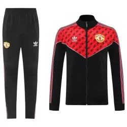 Levné Mužský Manchester United Teplákové Soupravy 2025-26 Červená Levné Mužský Manchester United Teplákové Soupravy 2025-26 Červená