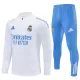 Levné Mužský Real Madrid Tréninkové teplákové soupravy Čtvrt-Zip 2025-26 Bílá