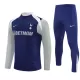 Levné Mužský Tottenham Hotspur Tréninkové teplákové soupravy Čtvrt-Zip 2025-26 Navy