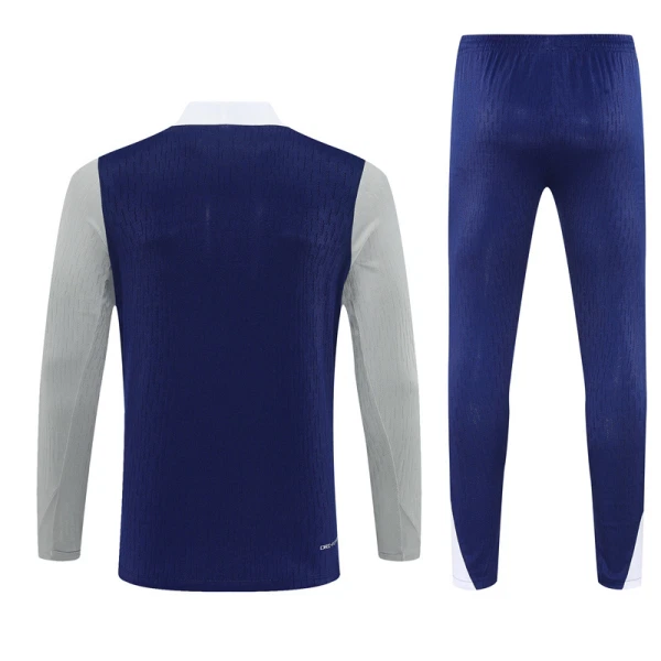 Levné Mužský Tottenham Hotspur Tréninkové teplákové soupravy Čtvrt-Zip 2025-26 Navy